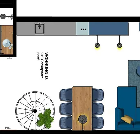 Apartmán Seebruecke - Mit 1 Schlafzimmer Und Terrasse S18 Heringsdorf (Usedom)